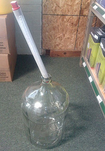 Stainless Glass Carboy Dry Hopper